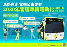 2030年客運車輛電動化推動計畫（113-119年）