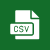 檔案格式：CSV