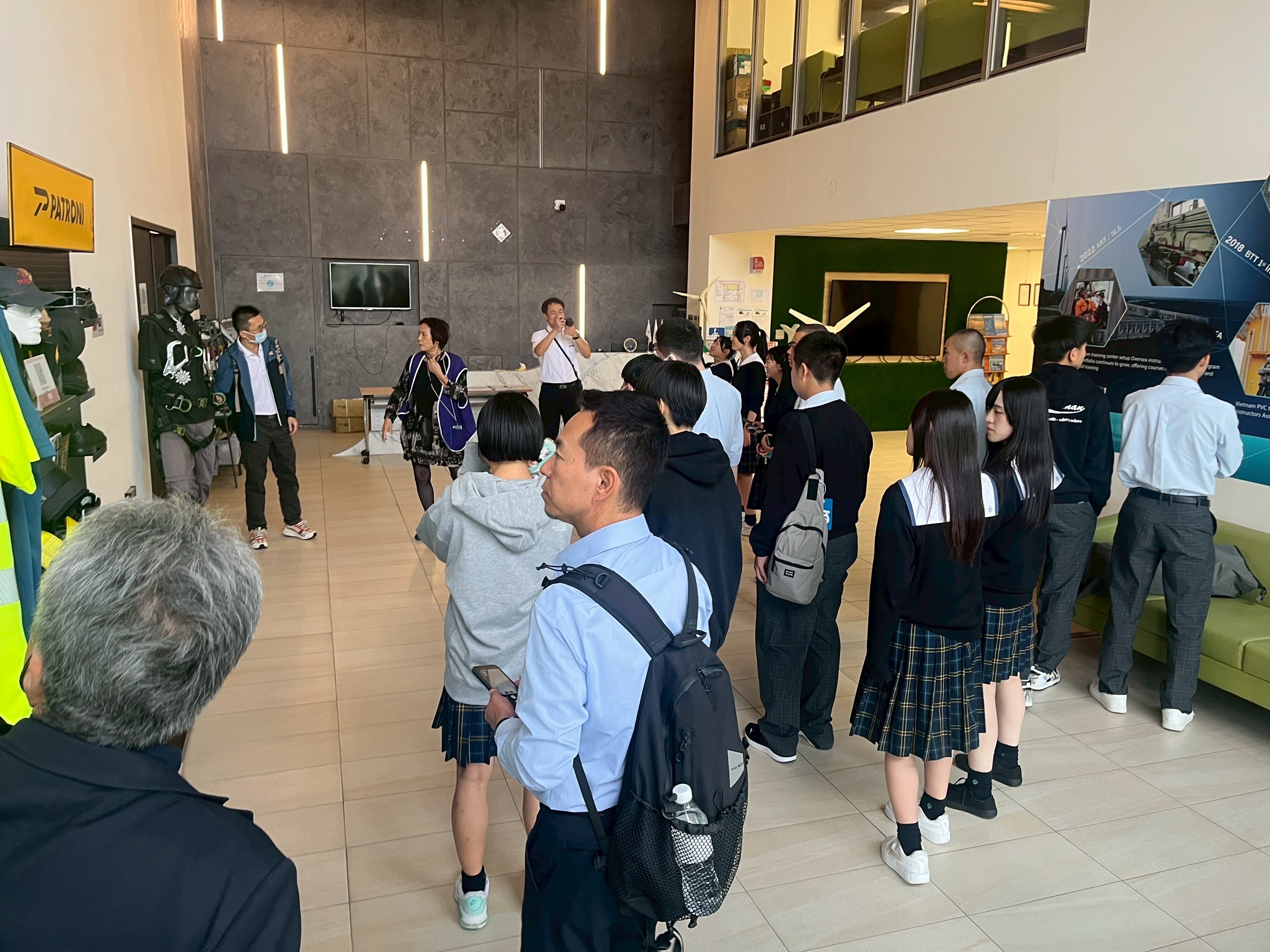 於風能訓練中心參訪