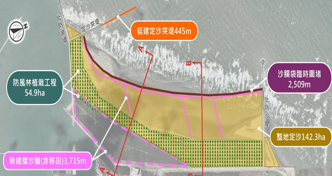 臺中港北淤沙區第四期整治工程